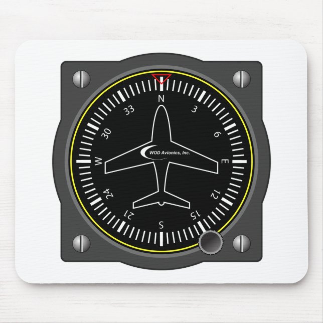 Mousepad Calibre do título da aviação (Frente)