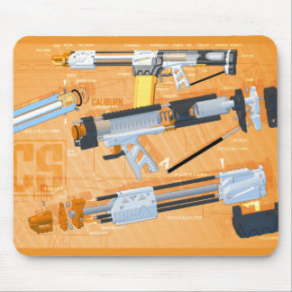 Mousepad Caliburn explodiu