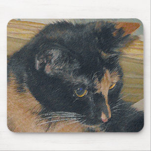 Mousepad Calico Kitten Face