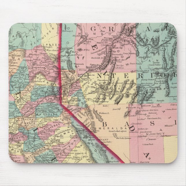 Mousepad Califórnia e Nevada 2 (Frente)