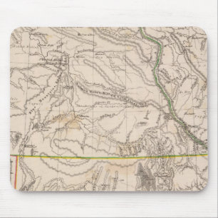 Mousepad Califórnia, Orégãos, Utah, Novo México