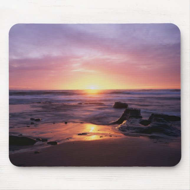 Mousepad Califórnia, San Diego, Sunset Cliffs, Sunset 4 (Frente)