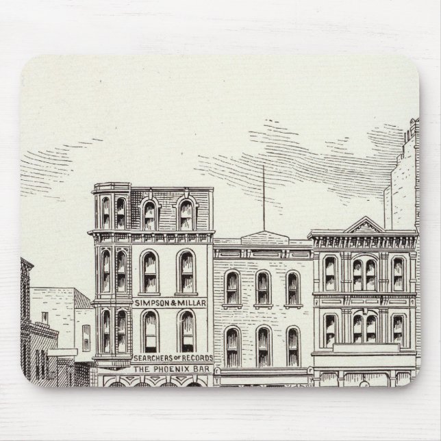 Mousepad California South side Webb e Kearny (Frente)