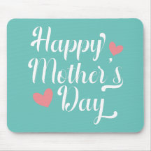 Caligrafia simples e feliz do Dia de as mães | Mou