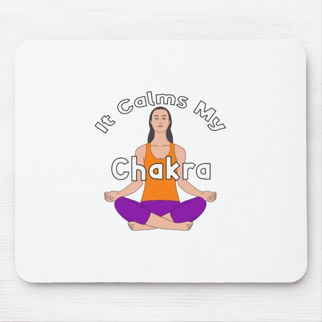 Mousepad Calma a minha Chakra (Frente)