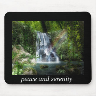 mousepad calmo da cachoeira