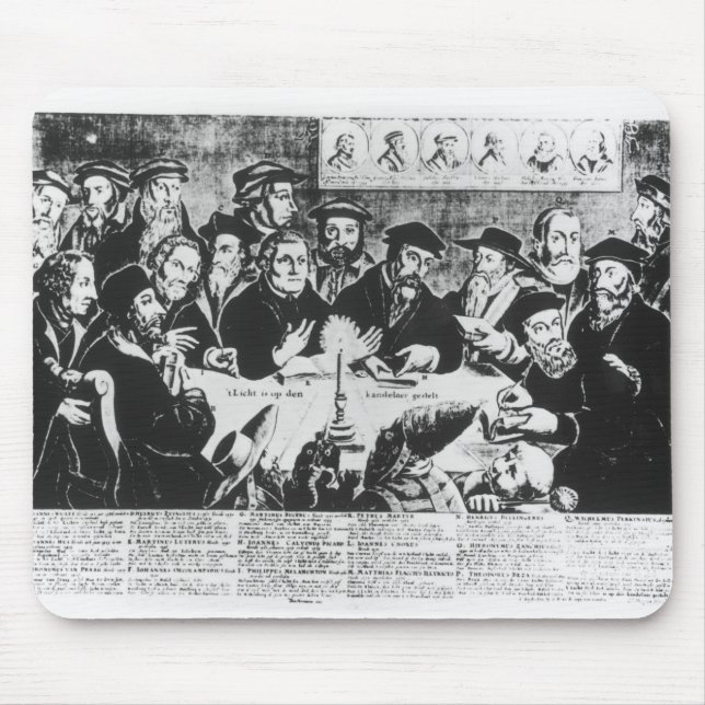 Mousepad Calvin e Luther (gravura) (Frente)