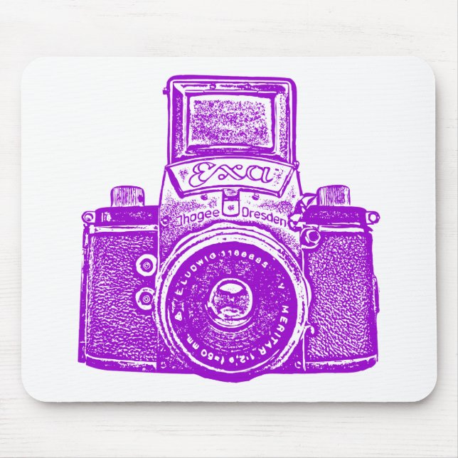 Mousepad Câmara Giant East German - Roxo (Frente)