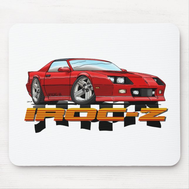 Mousepad CAMARO_IROC_Z_red (Frente)