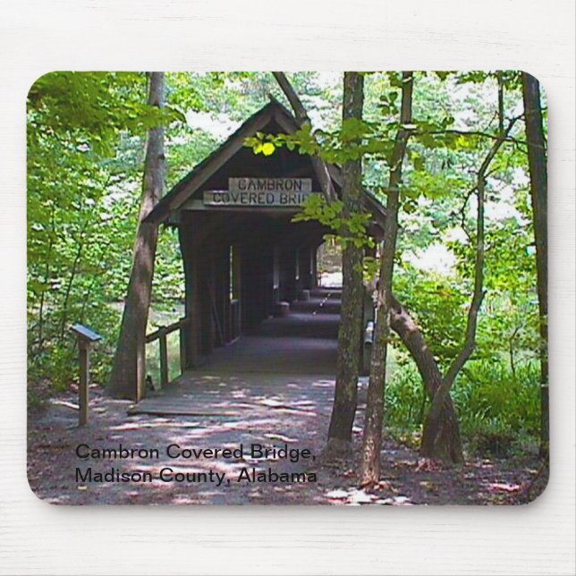 Mousepad Cambron Covered Bridge, Madison County, Alabama (Frente)