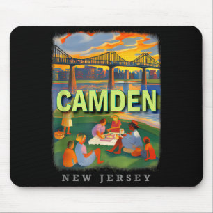 Mousepad Camden Nova Jersey Nj Prazer à Beira-Mar Sd018
