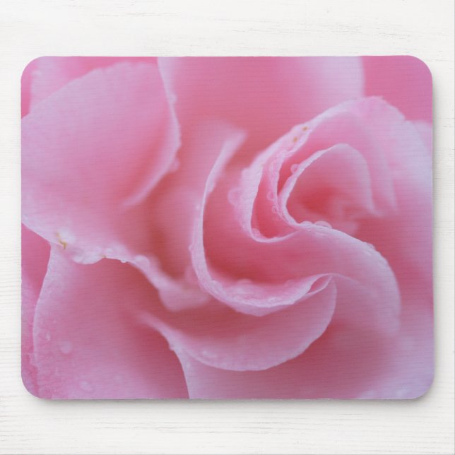 Mousepad Camellia comum rosa (Frente)