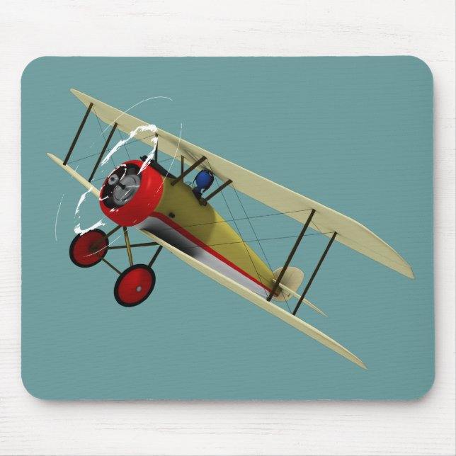 Mousepad Camelo e piloto de Sopwith (Frente)