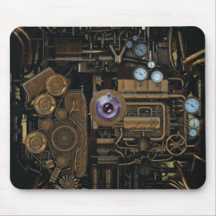 Mousepad Câmera da engrenagem do calibre de Steampunk