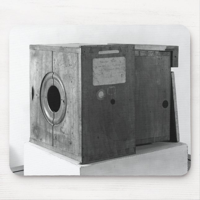 Mousepad Câmera de Joseph Nicephore Niepce, c.1816-22 (Frente)