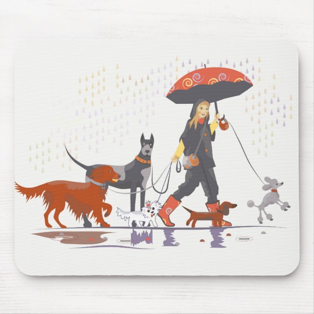 Mousepad Caminhada feliz (Frente)