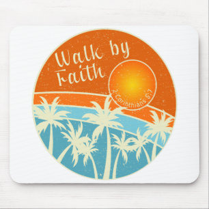 Mousepad Caminhada por Faith Christian Design