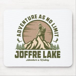 Mousepad Caminhada Retro Joffre Lake