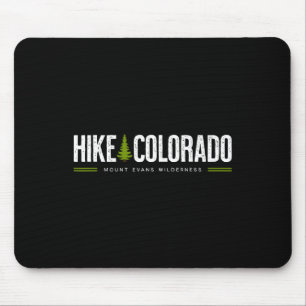 Mousepad Caminhada selvagem do Monte Evans Colorado Co Árvo