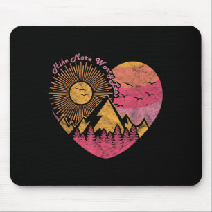 Mousepad Caminhada trekking hike mais se preocupe menos 