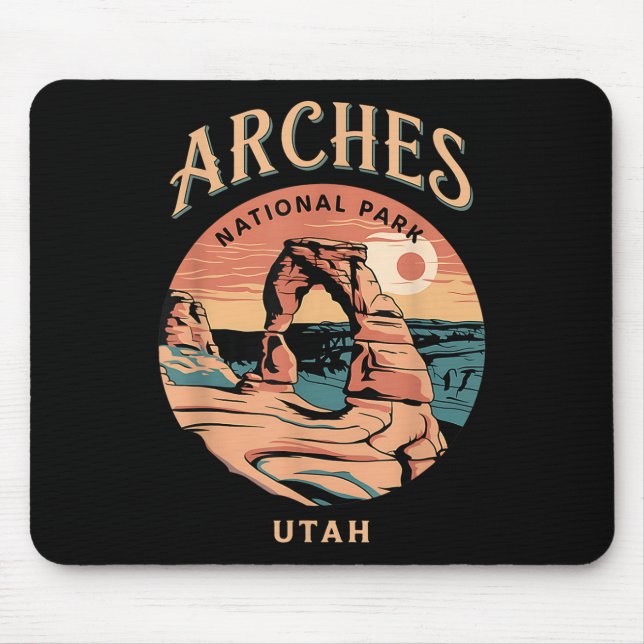 Mousepad Caminhando Camping - O Explorador de Aventura Arca (Frente)