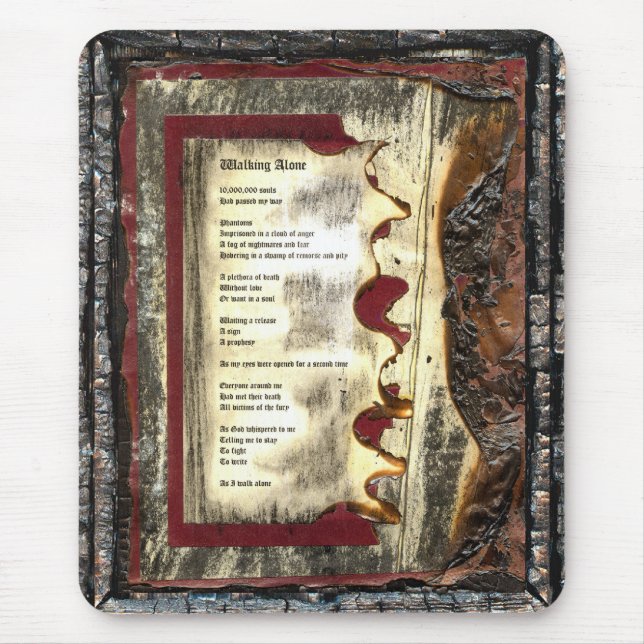 Mousepad Caminhando Sozinho (Frente)