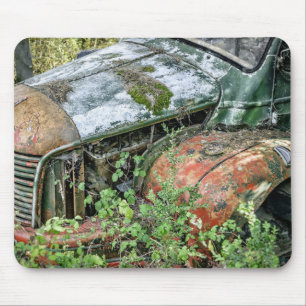 Mousepad Caminhão abandonado do vintage