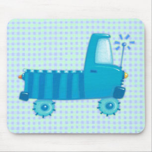 Mousepad Caminhão azul