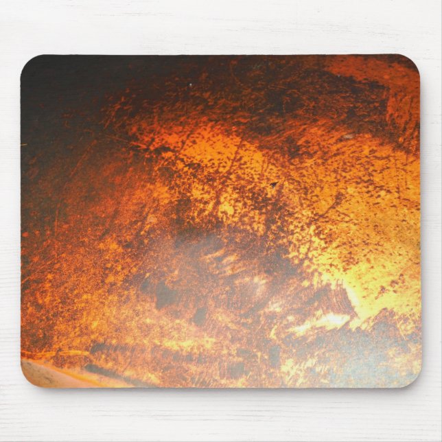 Mousepad Caminhão de colheita Orange & red Junk Yard (Frente)
