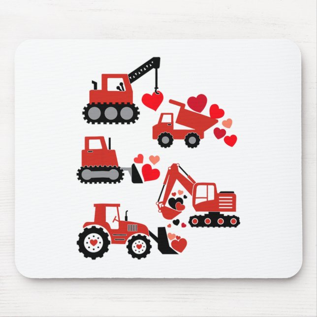 Mousepad Caminhão de Construção Eu Cavar Você Engraçado Men (Frente)
