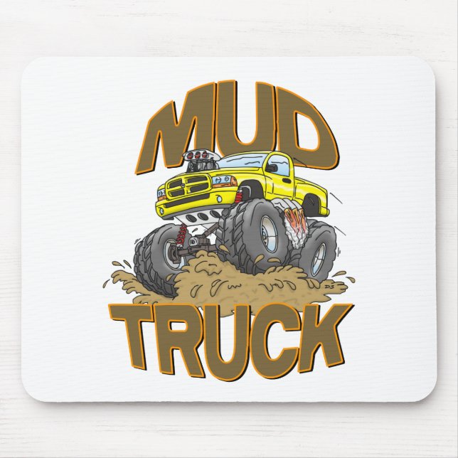 Mousepad Caminhão Dodge da lama (Frente)