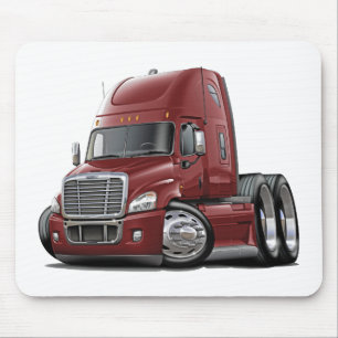 Mousepad Caminhão marrom de Freightliner Cascadia