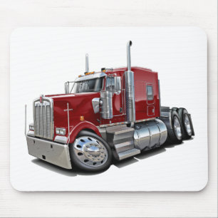 Mousepad Caminhão marrom de Kenworth w900