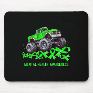 Mousepad Caminhão Monstro Atropela Faixa Conscientização Sa