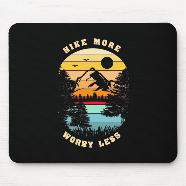 Mousepad Caminhar Mais Preocupada Menos (Frente)