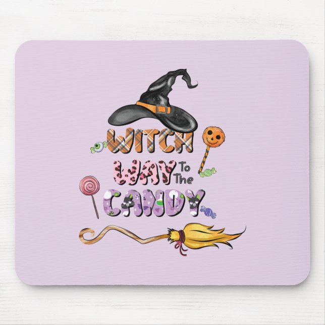 Mousepad Caminho das Bruxas para o Doces (Frente)