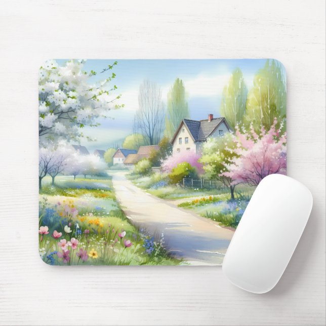 Mousepad Caminho do País das Flores Enfeitiçadas (Com mouse)