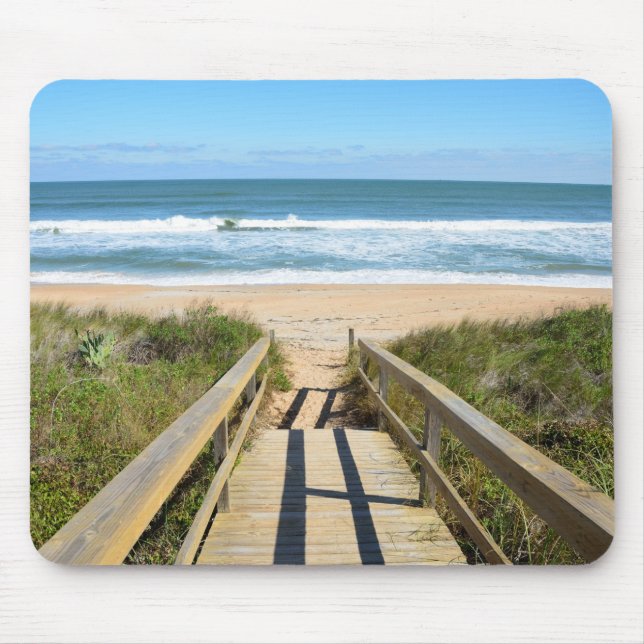 Mousepad Caminho para a praia (Frente)