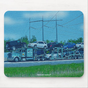 MOUSEPAD CAMINHÕES DE CAMINHÃO DE CARGA DE GRANDES CAMINHÕE