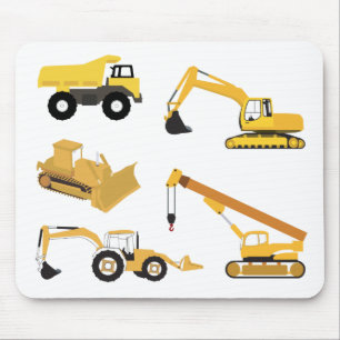 Mousepad Caminhões De Construção