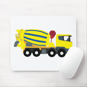 Mousepad Caminhões De Construção De Caminhões De Cimento Co