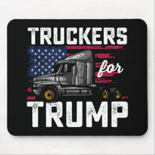 Mousepad Caminhoneiros Para Eleição Presidencial Trump Vint