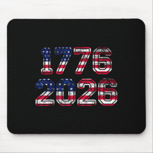 Mousepad Camisa Águia Bandeira Americana 250º Aniversário 1