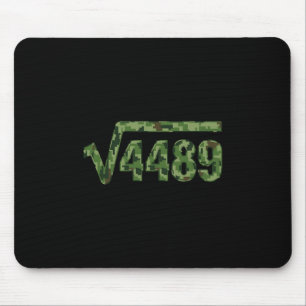 Mousepad Camisa Camuflada Funny 67 Tendência Raiz Quadrada