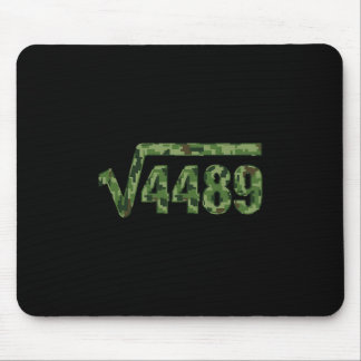 Mousepad Camisa Camuflada Funny 67 Tendência Raiz Quadrada 