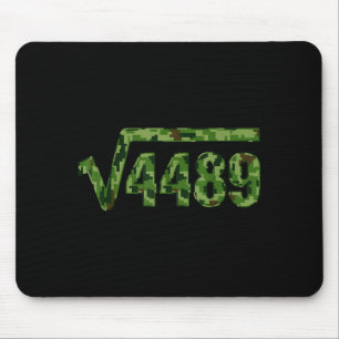 Mousepad Camisa Camuflada Funny 67 Tendência Raiz Quadrada 