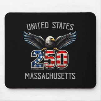 Mousepad Camisa Comemorativa dos 250 Anos de Massachusetts 