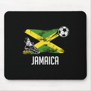 Mousepad Camisa da Bandeira da Jamaica Time de Futebol Jama