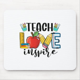 Mousepad Camisa de Amor Inspire Ensino Ck Divertido Para a