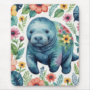 Mousepad Camisa de bebê Manatee